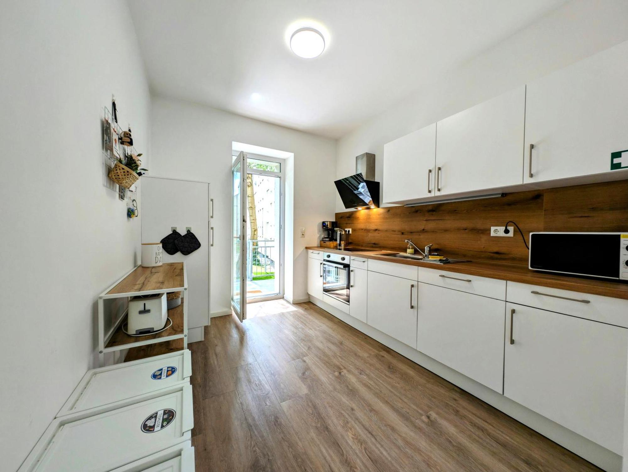 Bohnapartments - Altstadtoase - Balkon Und Garten - Wlan Erfurt Exterior foto