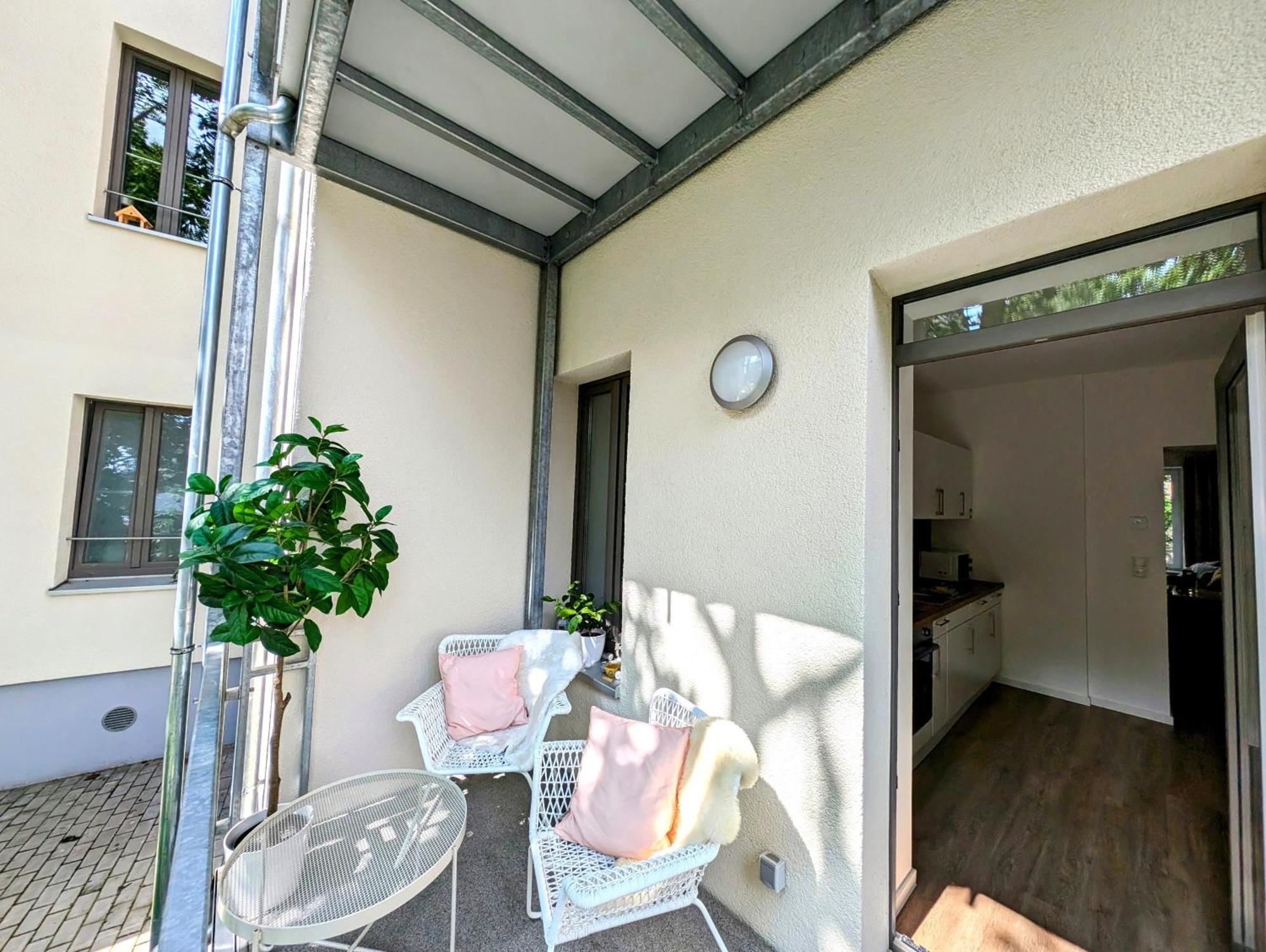 Bohnapartments - Altstadtoase - Balkon Und Garten - Wlan Erfurt Exterior foto